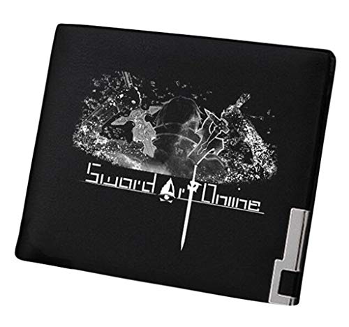 WANHONGYUE Sword Art Online Anime Bifold Brieftasche Kunstleder Schlanke Geldbörse Portemonnaie Kreditkartenhülle /1 von WANHONGYUE