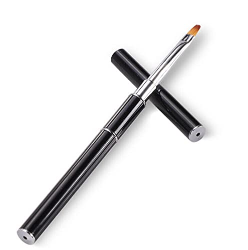 2024 Dual-ended UV Poly Gel Nail Art Pen Slice Brush Slice Shape Polish Tool von WANSUPYIN