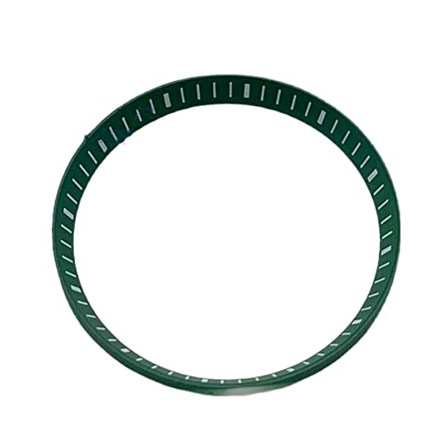 WANSUPYIN 2023 Uhr Kapitel Ringe Uhrengehäuse Teile für NH35 NH36 Uhrwerk 42mm Uhrengehäuse, grün von WANSUPYIN