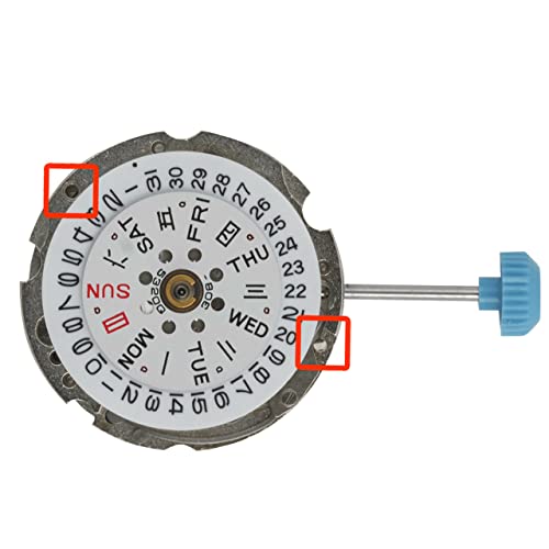 WANSUPYIN 2023 Weiß 19.80MM 21 Juwelen Automatische Uhr Bewegung Ersatz Uhr Teile von WANSUPYIN