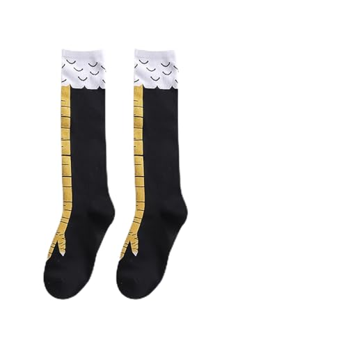 WANTUSHUI Chicken Leg Socks,Lustiges Kostüm Huhn Socken Lustig,Fun Damen,Hühnerbein socken Witzig,Crazy Socks Kostüm,Chicken Feet socks von WANTUSHUI