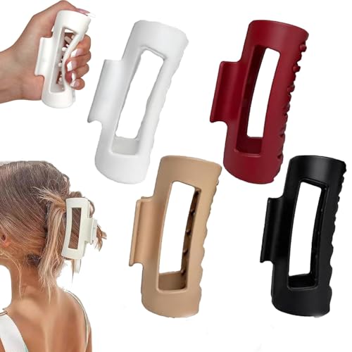 Mello Cloud Clip, Soft Grip Hair Claw Clip, Cozy Cloud Hairpin for Women, Flexible Unsnappable Lightweight, Strong Hold Non-slip for Thick or Fine Hair von WANWEN