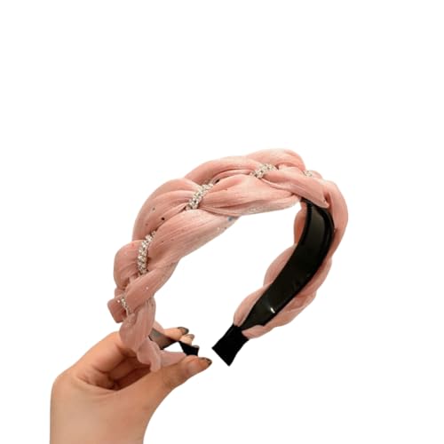 WANYI 1 Stück Haarreifen Damen Glitzer Haarreif Headband mit Zähne Kamm Rutschfeste Haarbänder Haarschmuck Haar Accessoire für Mädchen Party(04) von WANYI