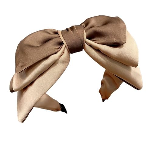 WANYI 1 Stück Haarreifen Damen Haarreif mit Schleife Große Stirnbänder Headband Mädchen Süßer Stil Haarbänder Mode-Stirnbänder für Frauen Dating von WANYI