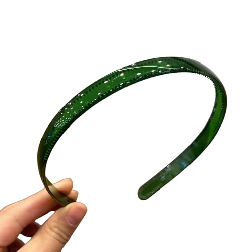 WANYI 3 Stück Haarreifen Stirnband Damen Trachten Haarreif Mode Stirnbänder Haarreifen mit Zahnkamm Niedlich Haarband für Mädchen Damen Haarschmuck(Grün) von WANYI