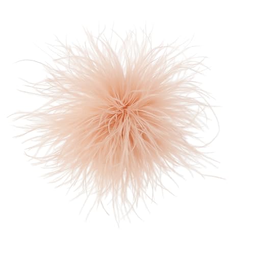 WANYI Federn Brosche Damen Fluffy Weich Federbrosche Ansteckblume mit Broschennadel Clip Boho Stil Broschen Clips für Kleidung, Rock, Hochzeit Party(09) von WANYI