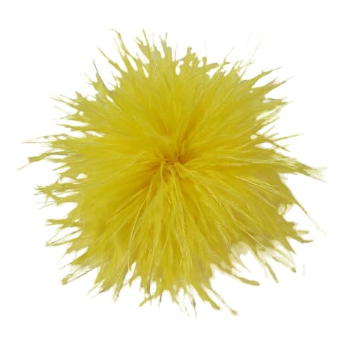 WANYI Federn Brosche Damen Fluffy Weich Federbrosche Ansteckblume mit Broschennadel Clip Boho Stil Broschen Clips für Kleidung, Rock, Hochzeit Party(12) von WANYI