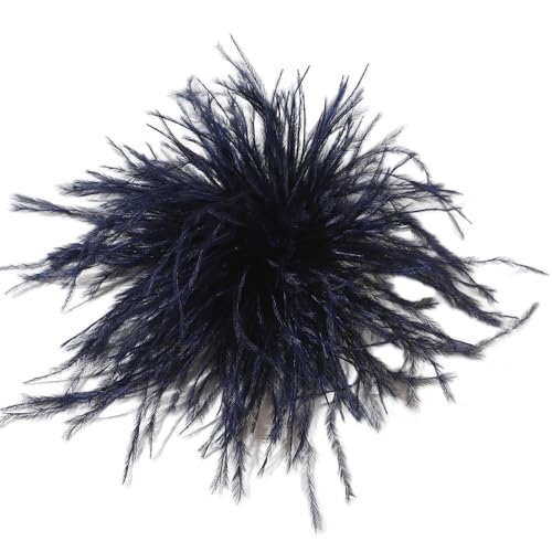 WANYI Federn Brosche Damen Fluffy Weich Federbrosche Ansteckblume mit Broschennadel Clip Boho Stil Broschen Clips für Kleidung, Rock, Hochzeit Party(27) von WANYI