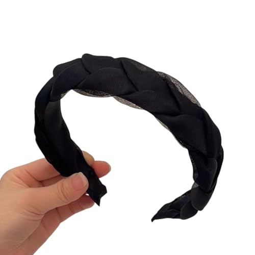 WANYI Organza Haarreifen Damen Geflochtener Haarreif Stirnbänder Boho Haarbänder Haarschmuck Haar-Accessoires für Mädchen Damen Party, Reisen WANYI Organza Haarreifen Damen Geflochtener Haarreif Stirnbänder Boho Haarbänder Haarschmuck Haar-Accessoires für Mädchen Damen Party, Reisen von WANYI