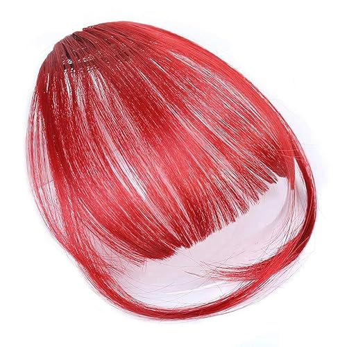 Pony Haarspange Synthetische Pony-Haarspange for Frauen, natürliche, flache, ordentliche Pony-Haarspangenverlängerung for den täglichen Gebrauch Haarstücke (Color : MN86-101) von WAOCEO