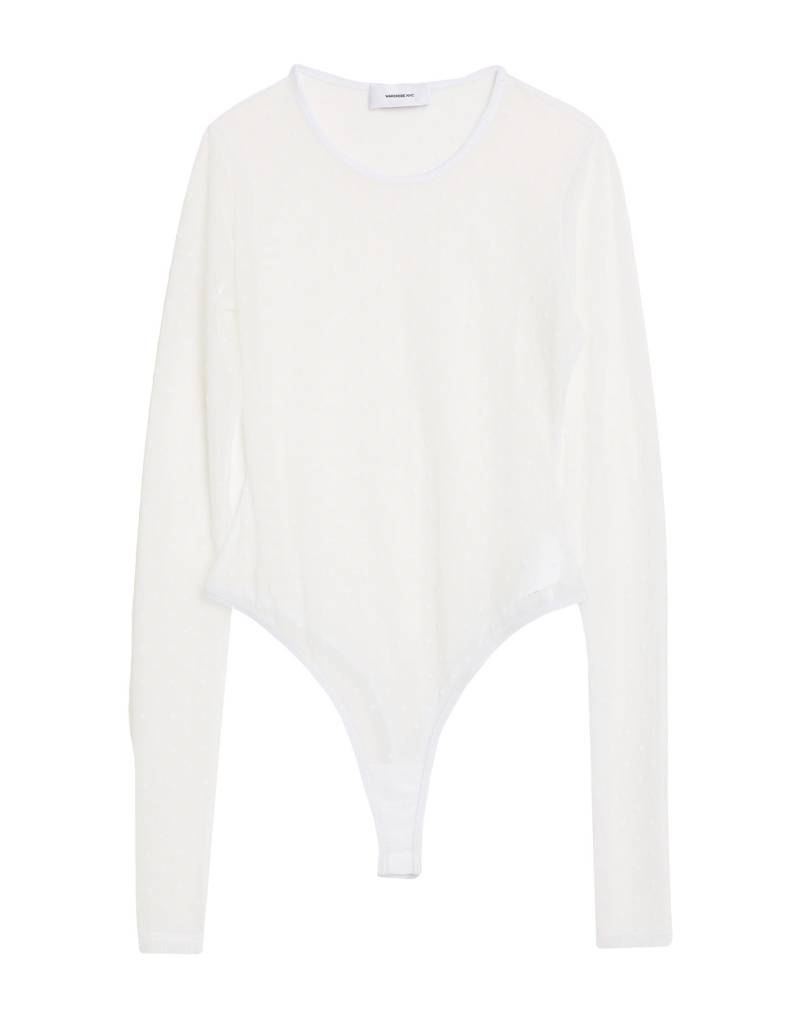 WARDROBE.NYC Bodysuit Damen Off white von WARDROBE.NYC