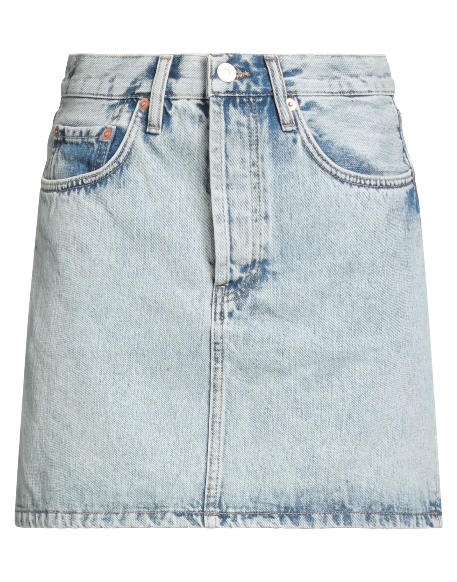 WARDROBE.NYC Jeansrock Damen Blau von WARDROBE.NYC