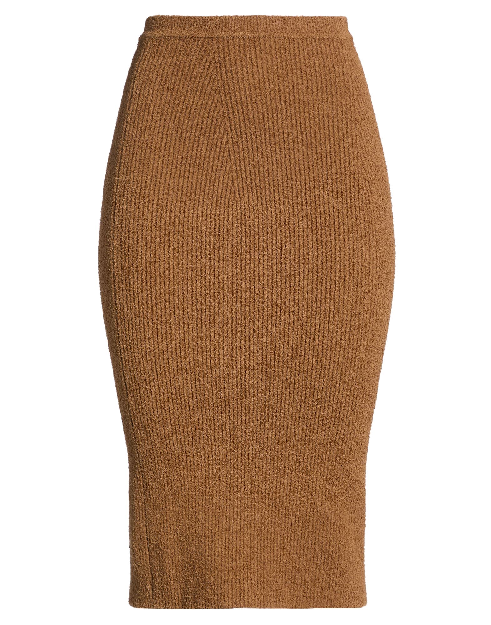 WARDROBE.NYC Midi-rock Damen Braun von WARDROBE.NYC