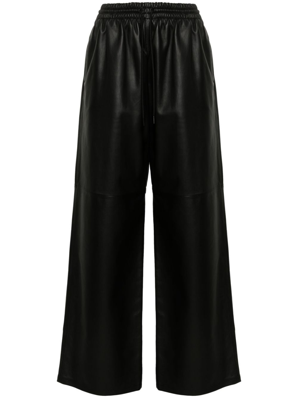 WARDROBE.NYC Weite Hose mit hohem Bund - Schwarz von WARDROBE.NYC