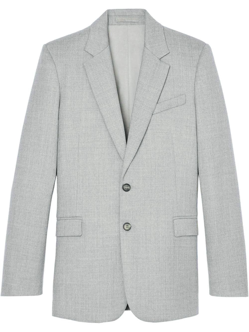 WARDROBE.NYC Einreihiger Blazer - Grau von WARDROBE.NYC