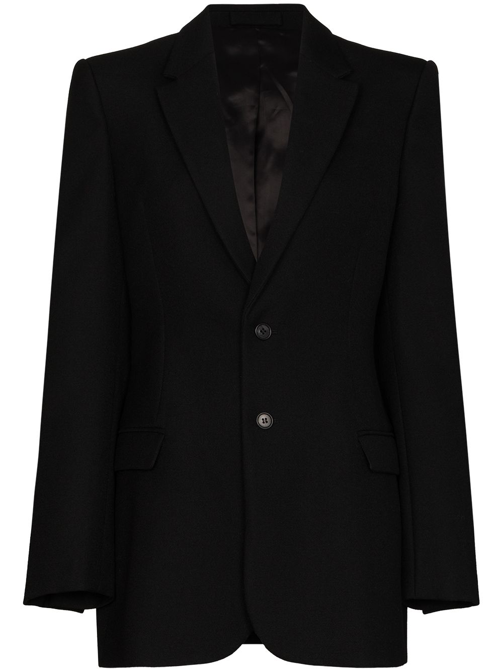 WARDROBE.NYC Wardrobe.NYC x Browns 50 Einreihiger Blazer - Schwarz von WARDROBE.NYC