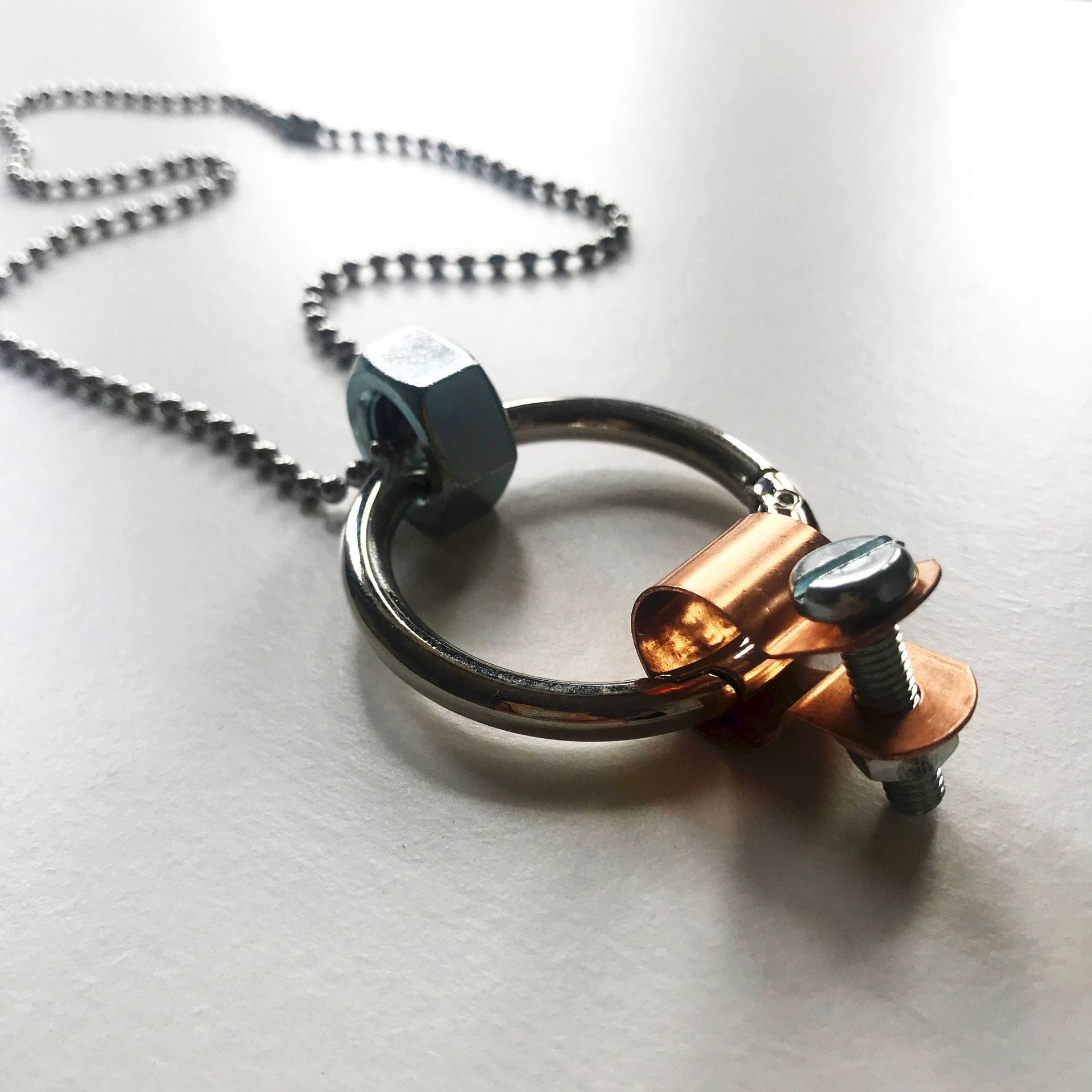 Kupferclip O-Halskette Kupferclip O-Halskette von WAREHARDStore