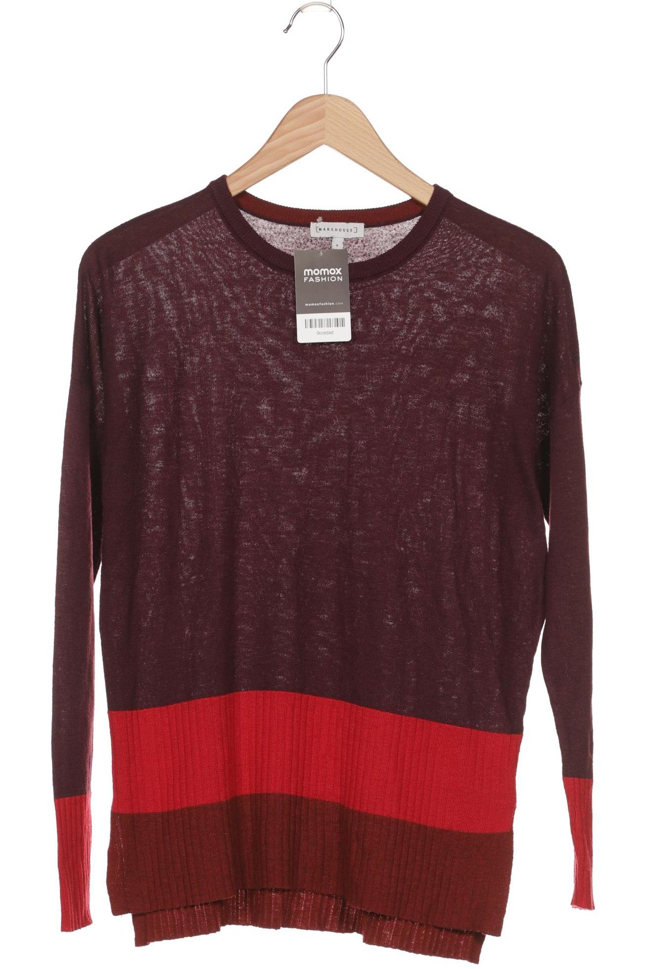 WAREHOUSE Damen Pullover, bordeaux von WAREHOUSE