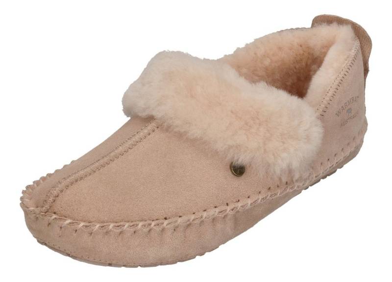 WARMBAT Barrine Suede BAR3410-54 Hausschuh Blush von WARMBAT