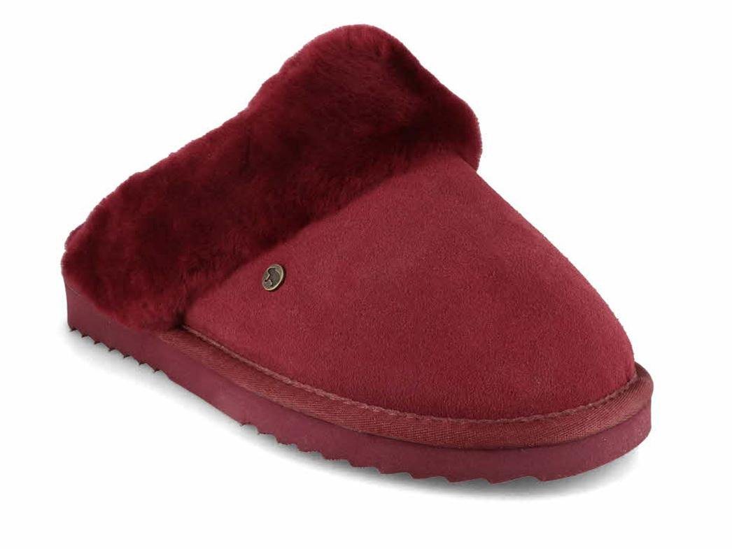 WARMBAT Damen Pantoffel Flurry Suede, port, hausschuhe Hausschuh Merinowolle WARMBAT Damen Pantoffel Flurry Suede, port, hausschuhe Hausschuh Merinowolle von WARMBAT
