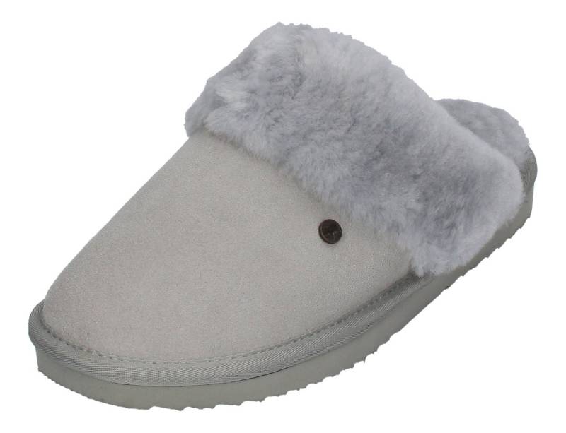 WARMBAT Flurry Suede Hausschuh Ice Blue von WARMBAT