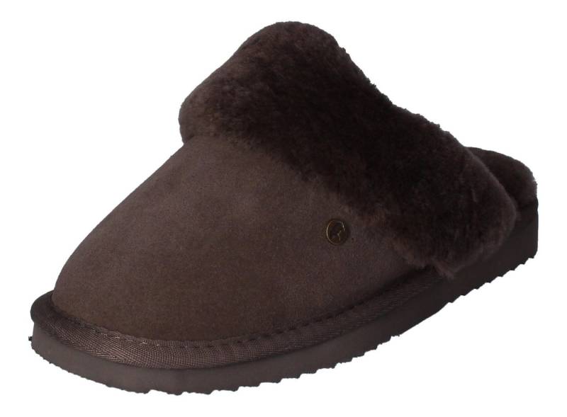 WARMBAT Flurry Suede Hausschuh Pebble von WARMBAT