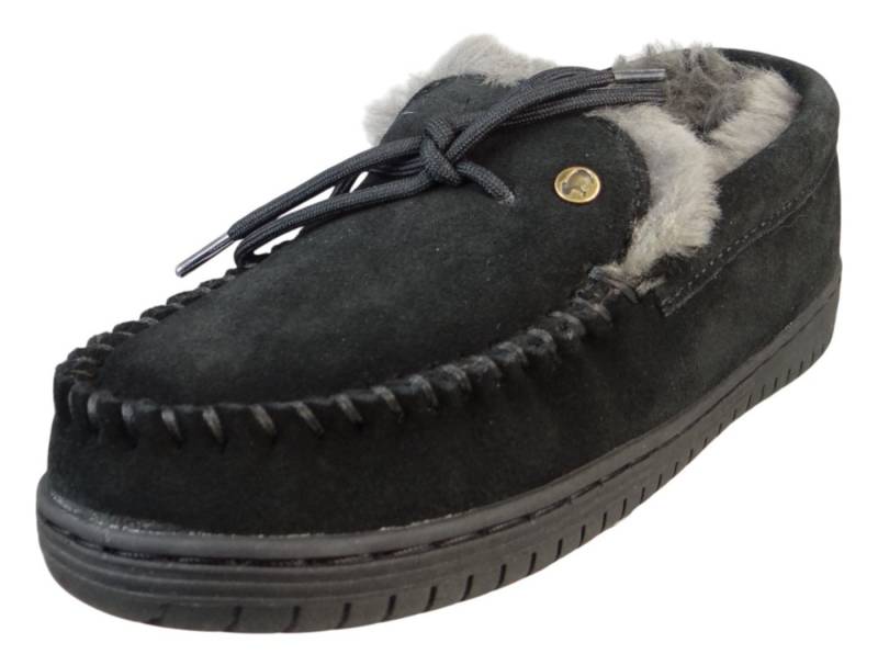 WARMBAT KLA3410 99 Black Mokassin von WARMBAT