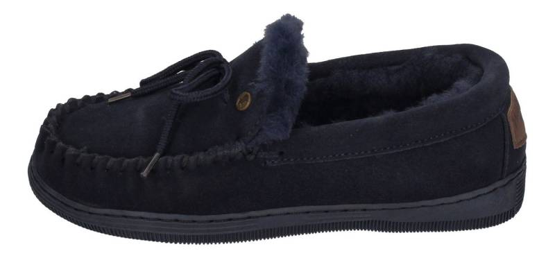 WARMBAT Koala Suede Hausschuh Navy von WARMBAT
