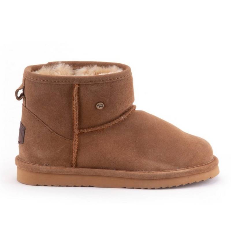 WARMBAT Winterschuhe Wallaby (Wildleder) camelbraun Damen Winterstiefel von WARMBAT