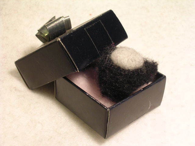 Finger Stulpen Ring Warm Wollwalk Wolle Schwarz Mit Weisser Frucht, Das Beliebte Geschenk von WARZOG