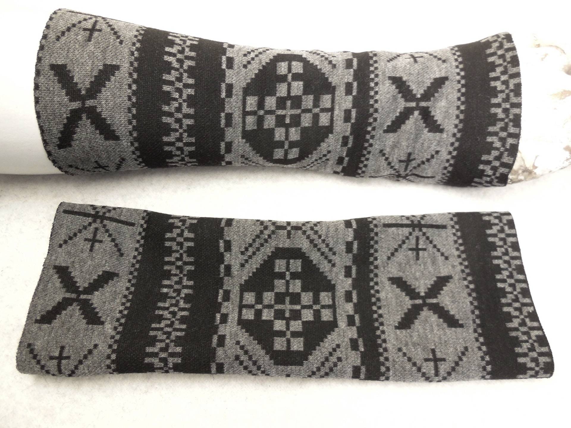 Graue Jogging Armstulpen, Warme Handgelenke, Pulswärmer, Weich, Langlebig, Qualität Baumwolle Stulpen Tailliert Passfreudig Dehnbar Geschenk von WARZOG