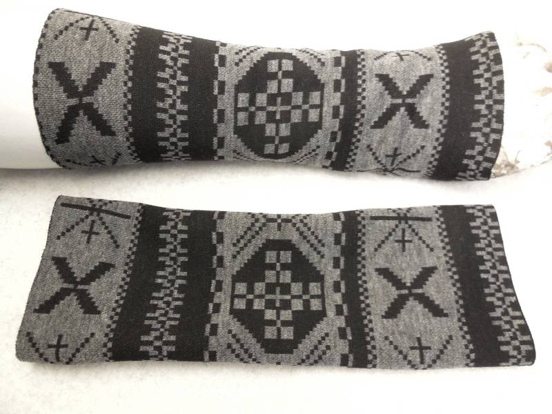 Graue Jogging Armstulpen, Warme Handgelenke, Pulswärmer, Weich, Langlebig, Qualität Baumwolle Stulpen Tailliert Passfreudig Dehnbar Geschenk von WARZOG