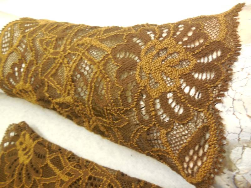 Hand Zierde Spitze Dehnbar Pulswärmer Leichte, Feine Stulpen, Ideal Zu Kleidern Oder Über Einen Dünnen Pulli Reizend Geschenk Blau von WARZOG