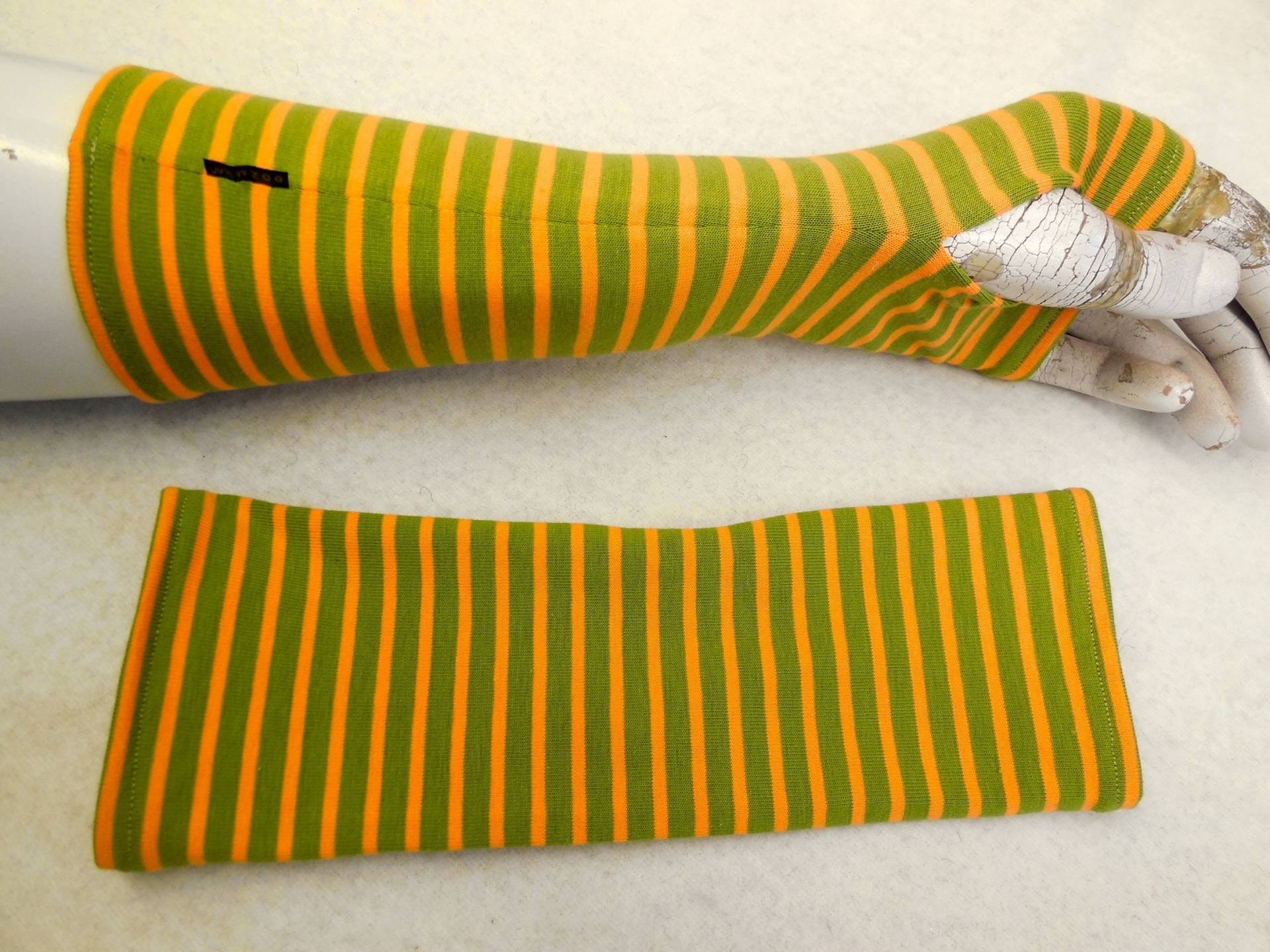 Maritim Gestreifte Weiche Warme Handschuhe Stabil Qualität Gestreift Gefühle Behaglich, Geborgen, Zufrieden, Gewärmt Schön Angenehm Geschenk von WARZOG