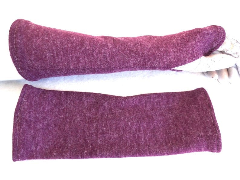 Sehr Weiche Leichte Handschuhe Strickwolle, Diese Schicken Armstulpen Ergeben Mit Ihrem Daumenloch Fingerfreie Handschuhe, Das Geschenk von WARZOG