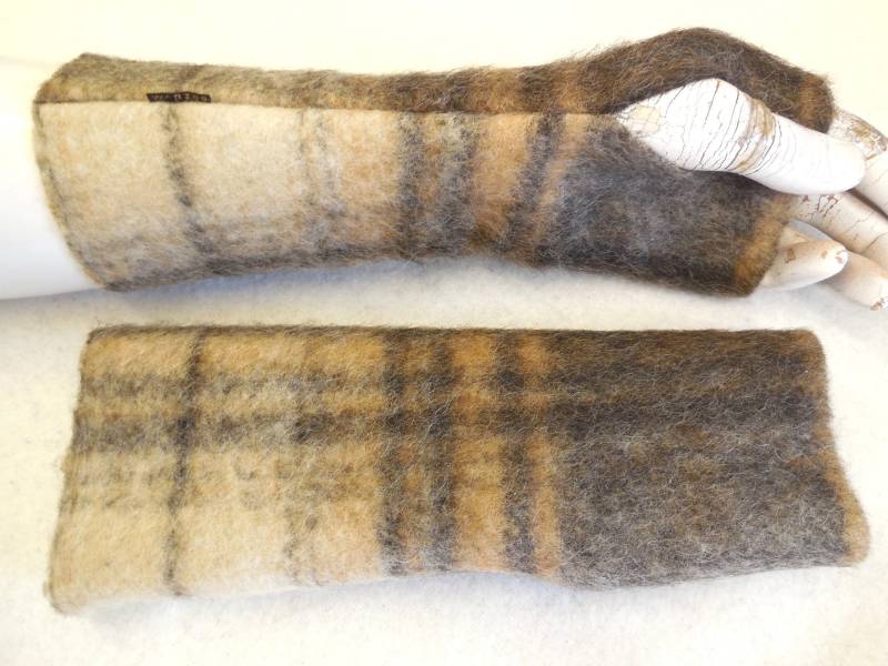 Warme Mohair Wolle, Handschuhe Weiche Hohe Qualität Warm Stabil Wollwalk, Loden Leicht Armstulpen, Das Beliebte Geschenk, Armstulpen Stulpen von WARZOG