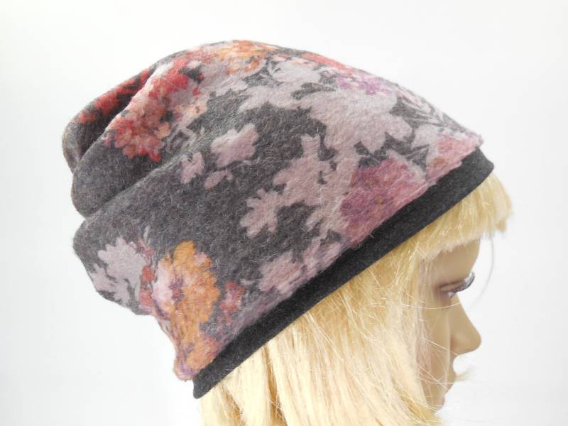 Weich Leicht Beanie Strickwolle Doppelt Gelegt Zum Wenden Eine Mütze Die Dich Behütet, Strick Jersey Zu Allen 4 Jahreszeiten, Das Geschenk von WARZOG