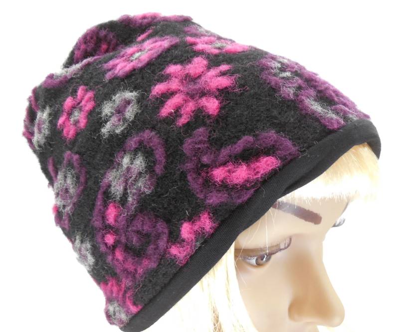 Weich Leicht Beanie Strickwolle Doppelt Gelegt Zum Wenden Eine Mütze Die Dich Behütet, Strick Jersey Zu Allen 4 Jahreszeiten, Das Geschenk von WARZOG