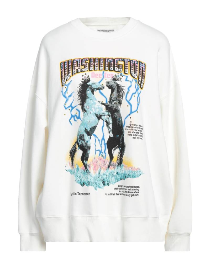 WASHINGTON DEE-CEE Sweatshirt Damen Weiß von WASHINGTON DEE-CEE