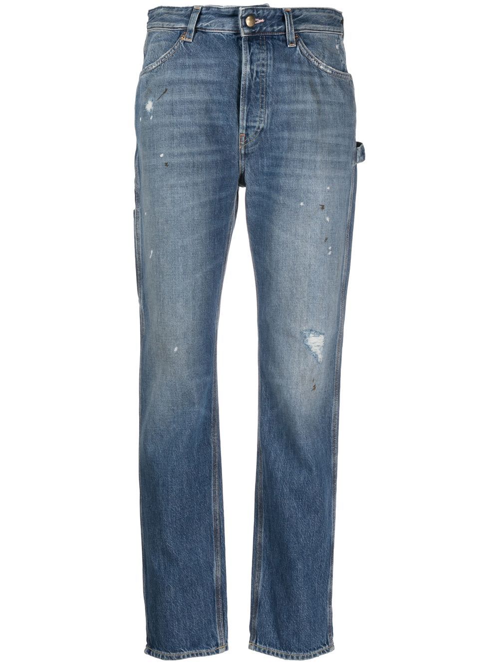 Washington Dee Cee Gerade Jeans mit Distressed-Detail - Blau von Washington Dee Cee