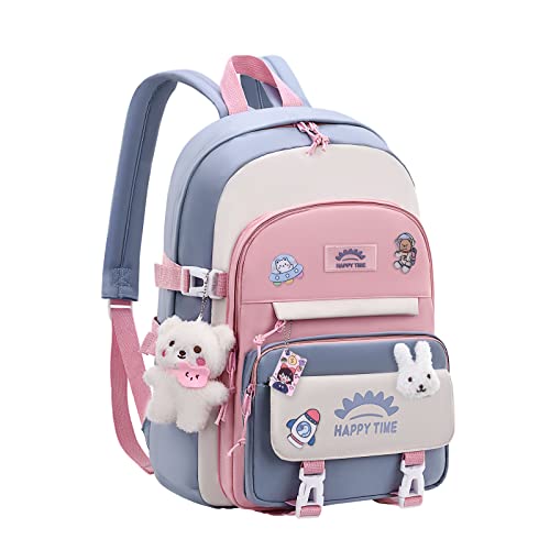 Kinder Schulrucksack Für Mädchen Laptop Rucksack Grundschultaschen Büchertaschen Mit Anstecknadeln Und Anhänger Für Teenager Kinder Schulrucksack Für Mädchen Laptop Rucksack Grundschultaschen Büchertaschen Mit Anstecknadeln Und Anhänger Für Teenager von WASTEBIN