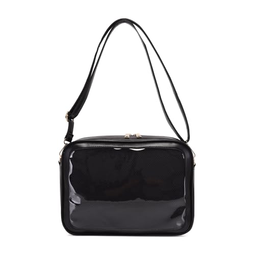 Mädchen Niedlich Schulter Tasche Frauen Transparent Umhängetasche Teenager JK Umhängetasche Weibliche Handtasche Student Schulranzen Tasche Ins von WASTEBIN