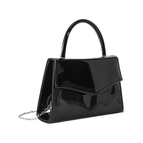 Modische Damen Party Abendtasche PU Leder Umhängetaschen Umhängetasche Handtasche Mit Kettenriemen Für Hochzeit von WASTEBIN