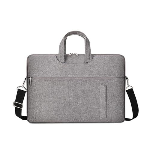 Notebook Handtasche Für 13–15 6 Zoll Laptop Tragetasche Aktentasche Universelle Laptop Tragetasche Grau/Blau/Schwarz von WASTEBIN