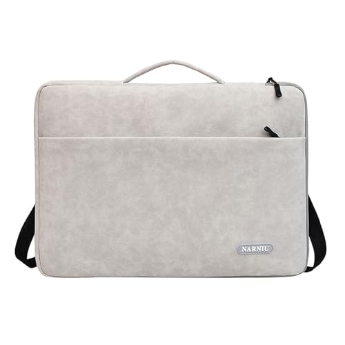 PU Laptop Tasche 12 14 16in Stoßfest Notebook Für Fall Hülse Computer Schulter Handtasche Aktentasche Tasche Mit Einstellbare von WASTEBIN