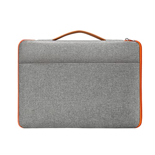 Schützende Tragetasche Notebook Handtasche Oxford Stoff Laptop Computer Tasche Spritzwassergeschützt Tragbar Grau Blau Schwarz von WASTEBIN