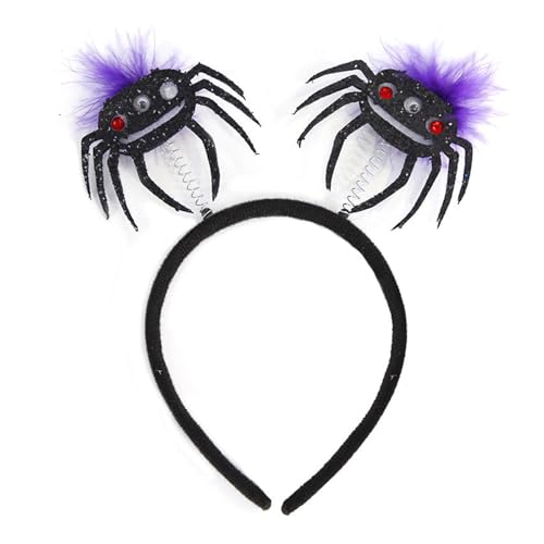 WASTEBIN Halloween Deutschland Haarreif, Bequeme Tierkopfbedeckung Modische Kopfbedeckung Kostüm Haarteile Partydekoration Haare für Halloween-Festlichkeiten von WASTEBIN