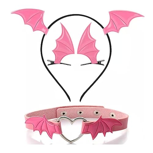 WASTEBIN Halloween Deutschland Haarreif, Haarspangen für Mädchen, Gothic, Halloween, Cosplay, Teufelsflügel, Haarnadel, Stirnband, Punk-Haarschmuck, einzigartige schwarze Kopfbedeckung WASTEBIN Halloween Deutschland Haarreif, Haarspangen für Mädchen, Gothic, Halloween, Cosplay, Teufelsflügel, Haarnadel, Stirnband, Punk-Haarschmuck, einzigartige schwarze Kopfbedeckung von WASTEBIN
