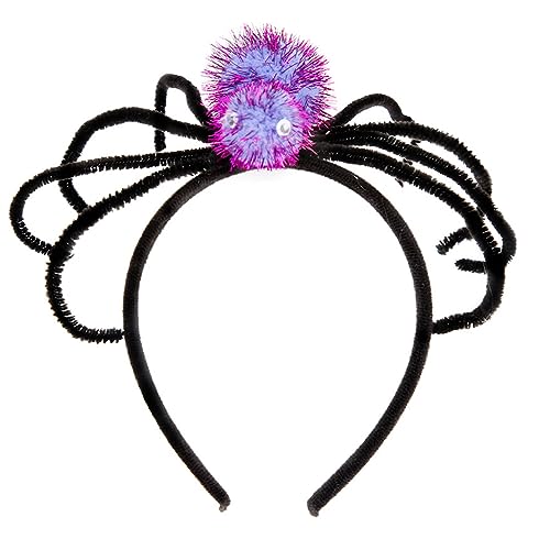 WASTEBIN Halloween Deutschland Haarreif, süßer Haarreif mit Spinnen-Dekor, für Damen, Spa-Gesichtswasch- und Make-up-Stirnband für Fotoshootings, Halloween-Party-Haar-Accessoires von WASTEBIN