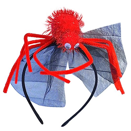 WASTEBIN Halloween Deutschland Haarreif, süßes Halloween-Araneid-Stirnband, lustige Cosplay-Party-Kopfbedeckung, Haarreif, lustiges Araneid-Bein-Stirnband, Halloween-Verkleidung von WASTEBIN